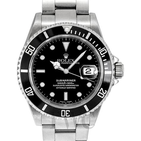 submariner 2016 rolex|Rolex Submariner black bezel.